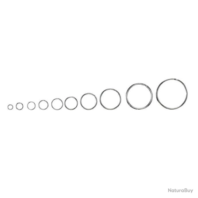 100 Anneaux Brises Nickeles Flashmer 20MM 1 100 Anneaux Brises Nickeles Flashmer 20MM