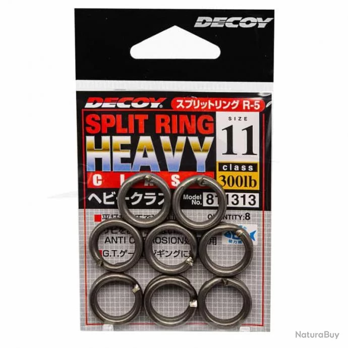 Anneaux Brisés Decoy Split Ring 300lb 1 Anneaux Brisés Decoy Split Ring 300lb
