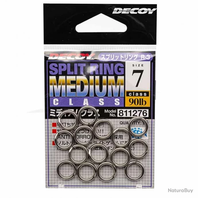 Anneaux Brisés Decoy Split Ring 90lb 1 Anneaux Brisés Decoy Split Ring 90lb