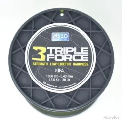 Asso Nylon Triple Force Jaune 30lb 1000m