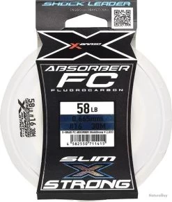 Bas De Ligne X Braid X021 Fc Absorber Slim Strong 30M 66,5/100-58LBS