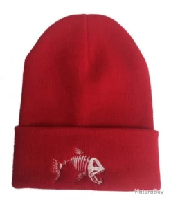 Bonnet De Pêche Rouge - LIVRAISON OFFERTE