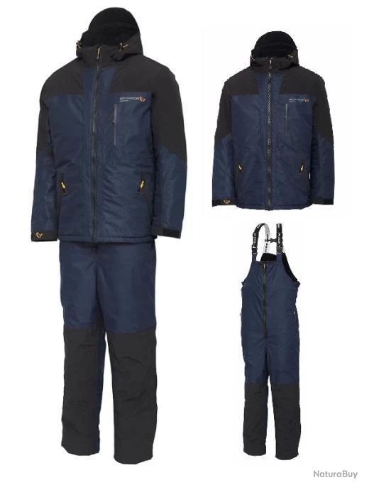 Savage Gear COMBINAISON SG2 THERMAL SUIT BLUE NIGHT - BLACK XL 1 Savage Gear COMBINAISON SG2 THERMAL SUIT BLUE NIGHT - BLACK XL