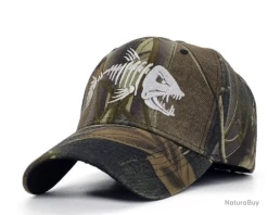 Casquette Pêche Fluorescent - LIVRAISON OFFERTE