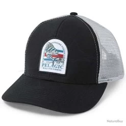 Casquette Pelagic Costa Rica Roosterfish Noir