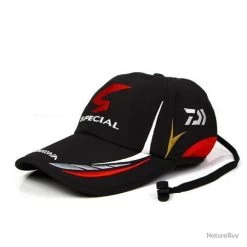 DAIWA Casquette Authentique Noir - ENCHERES PAS DE PRIX DE RESERVE !!