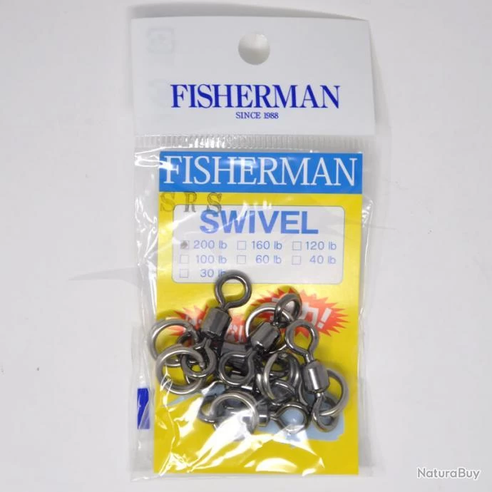 Emerillons Fisherman SRS Swivel 200lb 1 Emerillons Fisherman SRS Swivel 200lb