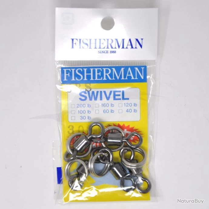 Emerillons Fisherman SRS Swivel 300lb 1 Emerillons Fisherman SRS Swivel 300lb