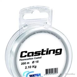 Fil Fluorocarbone Water Queen Casting Clear 200m 35/100