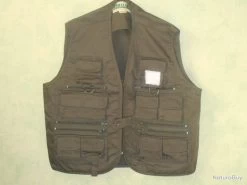 Gilet De Pêche Sans Manches Taille 2 XL