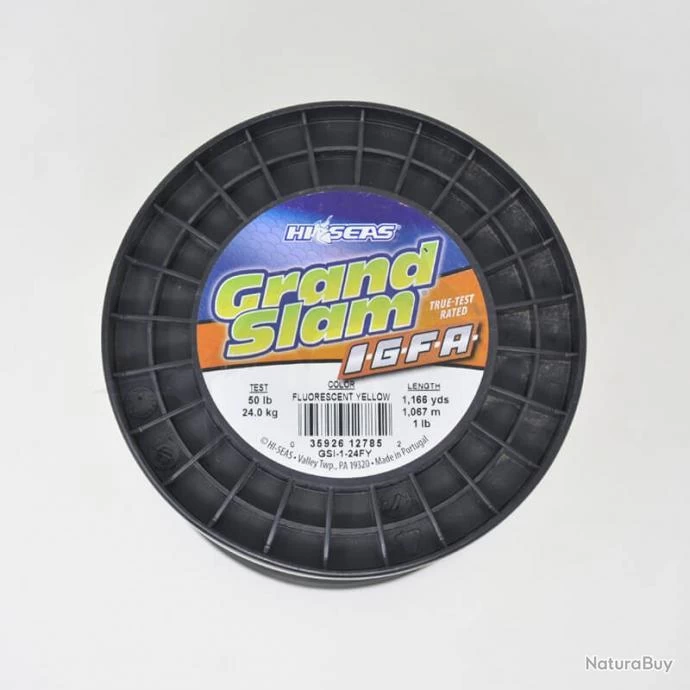 Hi Sea's Grand Slam IGFA Mono Line 50lb 1067m 1 Hi Sea's Grand Slam IGFA Mono Line 50lb 1067m
