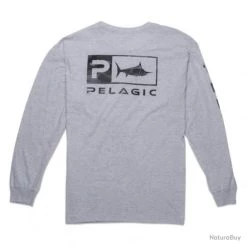 L-Shirt Pelagic Icon L Heather Grey