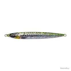 Leurre 3D Slim Jig Minnow 17Cm 150Gr Fast Sinking Green Mackerel PHP