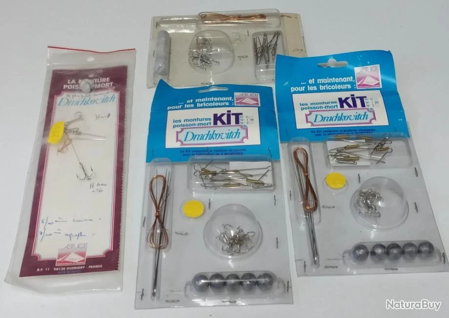 Lot De 16 Montures à Poisson Mort N°1 1 Lot De 16 Montures à Poisson Mort N°1