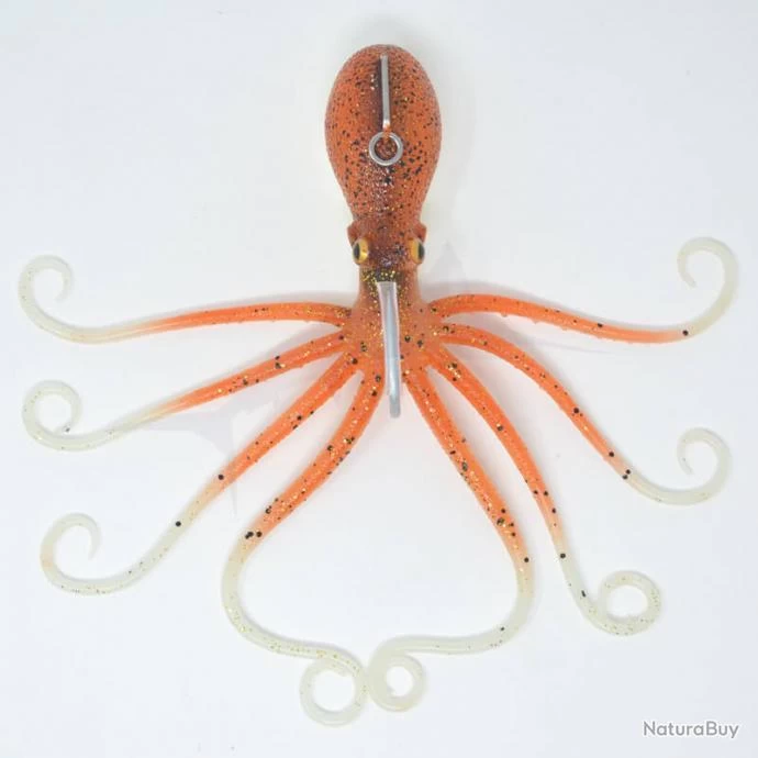 Savage Gear 3D Octopus 300g Brown Glow 1 Savage Gear 3D Octopus 300g Brown Glow