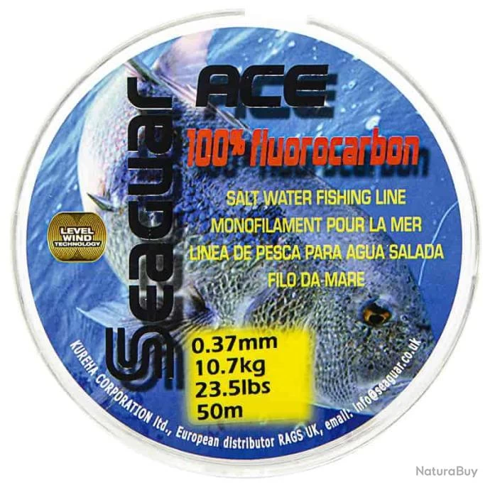 Seaguar Fluorocarbone Ace 23,5lb 1 Seaguar Fluorocarbone Ace 23,5lb