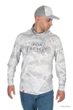 T Shirt Fox Rage UV Performance Hooded Top