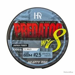 Tresse Hearty Rise Predator WX8 40lb 600m