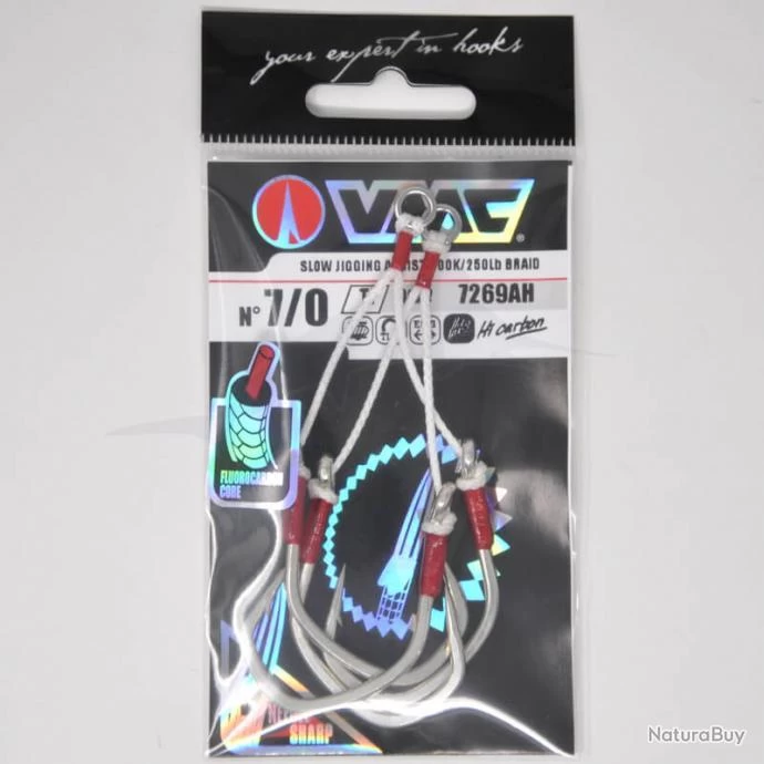 VMC 7269AH Slow Jigging Assist 7/0 1 VMC 7269AH Slow Jigging Assist 7/0