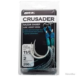 BKK Jigging Assist Hooks Crusader 11/0