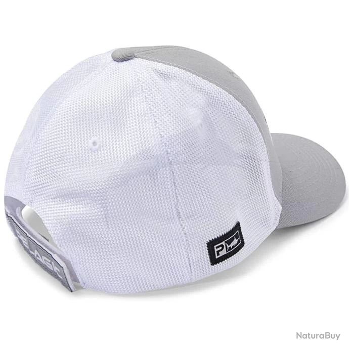 Casquette Pelagic Offshore Gris Clair 2 Casquette Pelagic Offshore Gris Clair – Image 2