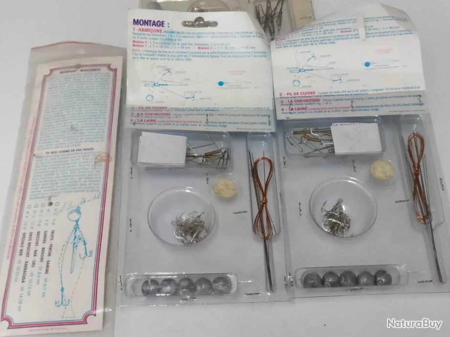 Lot De 16 Montures à Poisson Mort N°1 2 Lot De 16 Montures à Poisson Mort N°1 – Image 2