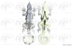 Lunkerhunt Skitter Lizard 21 G 13 Cm Albino Glow