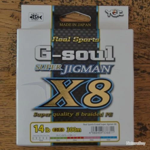YGK G-Soul Super Jigman X8 14lb 1 YGK G-Soul Super Jigman X8 14lb