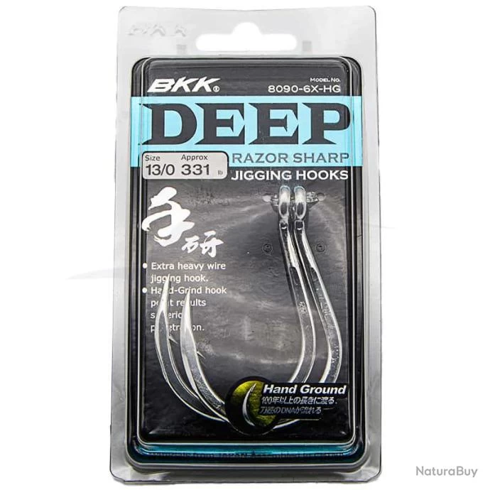 BKK Deep Razor Sharp (8090-6X-HG) 13/0 1 BKK Deep Razor Sharp (8090-6X-HG) 13/0
