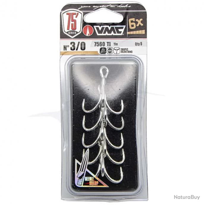 VMC 7560 3/0 TI - Étain Brillant 1 VMC 7560 3/0 TI - Étain Brillant