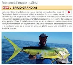 J-Braid Bleu Grand X8 270 M Tresse Daiwa 35/100 / #6 / 36 Kg / 79 Lb 7 J-Braid Bleu Grand X8 270 M Tresse Daiwa 35/100 / #6 / 36 Kg / 79 Lb -Gratuit pour tous Pêche. 00004 J Braid Bleu Grand X8 270 M Tresse Daiwa 35 100 6 36 kg 79 lb