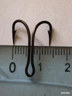 100 Hameçon Double N 4 Idem Réf 9908 Bz Limerick Equerre 90 Degrés Forgé Pêche Carnassier Mustad -Gratuit pour tous Pêche. 00006 100 hamecon double n 4 idem ref 9908 bz limerick equerre 90 degres forge peche carnassier vmc